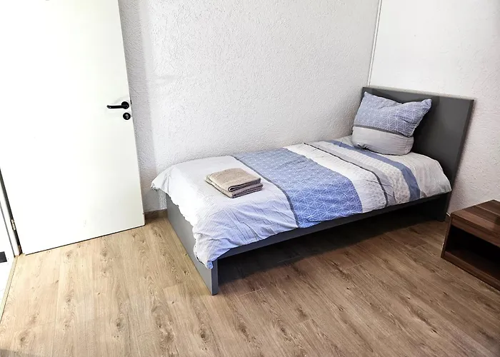 公寓 Monteur Oase Leipzig Nord 施科伊迪茨